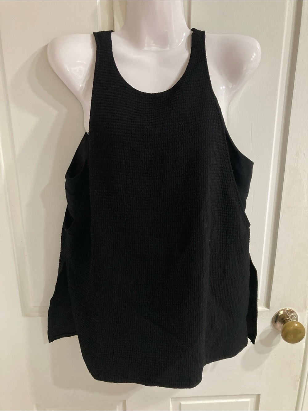 Helmut LangBlack Sleeveless Tank Top - Women's
